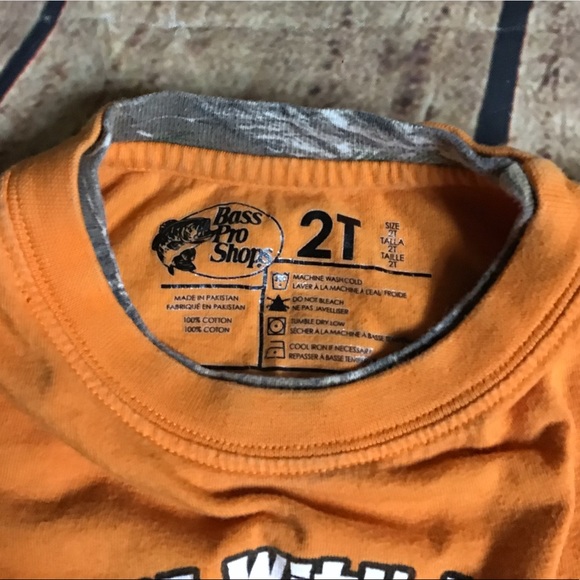 Bass Pro Toddler boy long sleeve 2T - Picture 2 of 4